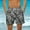 B Multicolor, variant on Mens Swim Trunks with Pockets, Bathing Suit Swimwear Drawstring Quick Dry Beach Sports Board Shorts Multicolor L