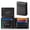 Black, variant on Wallet for Men Slim RFID Blocking Leather Credit Card Holder Wallet for 14 Cards, Bifold Minimalist Thin Wallet with 2 ID Windows, Front Pocket Carteras Para Hombres, Birthday Gifts for Men
