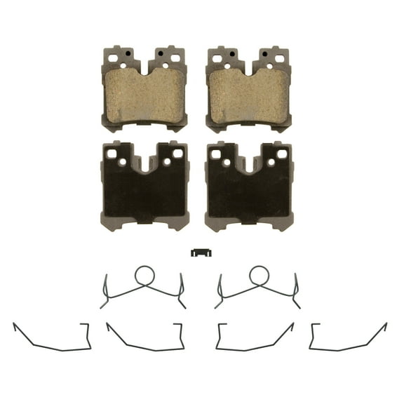Wagner ThermoQuiet QC1283 Ceramic Disc Brake Pad Set Fits select: 2007-2017 LEXUS LS