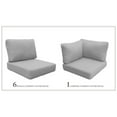 thumbnail image 1 of High Back Cushion Set for MIAMI-08e in Grey, 1 of 2