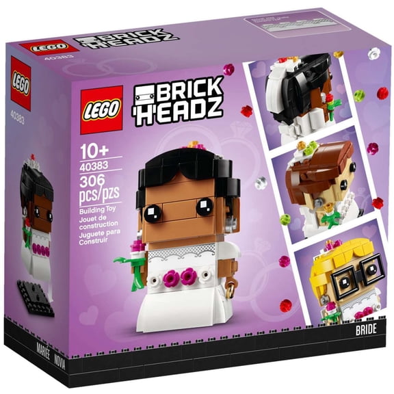 Pre-Owned Brick Headz Bride Set LEGO 40383