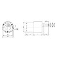 thumbnail image 4 of VONKY 37GB-520 12V DC High Gear Box Micro Speed Reduction Motor 960RPM 35 RPM 12V, 4 of 4