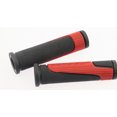 thumbnail image 3 of Fuji Krayton Rubber MTB BMX Flat Bar Bike Handlebar Grips Black/Red New, 3 of 4