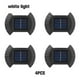thumbnail image 2 of Matsuzay 4 piezas de luz solar de pared impermeable al aire libre jardín patio porche patio entrada patio calle césped camino escalera lámpara Iluminación y accesorios Luz blanca Matsuzay HA073275-01, 2 of 6