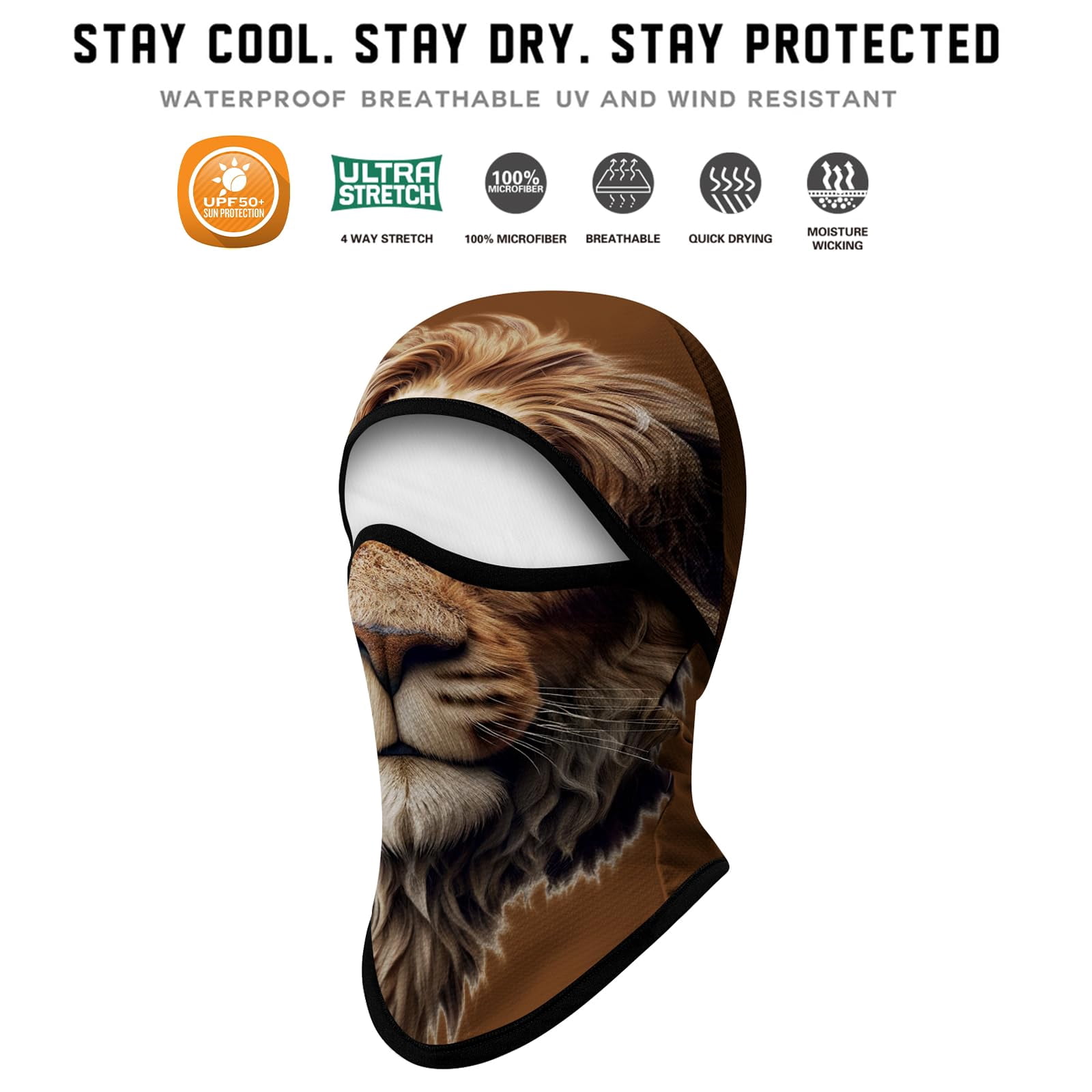 Balaclava Face Mask Men Women For Sun Protection Fishing Raves