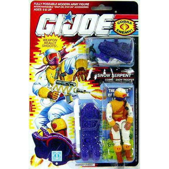 GI Joe Vintage Snow Serpent Action Figure (Version 2)