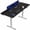 Black/Gray, variant on VIVO Electric 71" x 30" Desk, Full Pad, Black Hidden Cable Tabletop, Black Frame