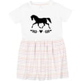 thumbnail image 3 of Inktastic Horse for Girls Girls Toddler Dress, 3 of 5