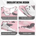 thumbnail image 4 of Cute Cat Bat Pattern Summer Pajama Set Soft Cotton Short Sleeve Sleepwear 2PCS Pajama Sets Breathable Lounge Set Size 12Y, 4 of 7