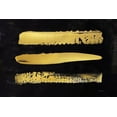 thumbnail image 2 of Cusson, Marie Elaine 14x11 Gold Ornate Wood Framed with Double Matting Museum Art Print Titled - Golden Stripes I, 2 of 4
