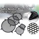 thumbnail image 3 of 1pc 6/8/10/12 Inch Speaker Net Cover High-grade Car Home Mesh Enclosure Speakers Plastic Frame Metal Iron Wire Grilles, 3 of 5