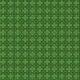 thumbnail image 1 of Ahgly Tapis d'Intérieur Lavable en Machine Carré Vert Émeraude Profond, 4 Pieds Carré, 1 of 7