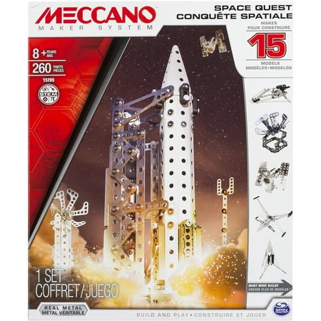 Meccano-Erector Space Quest Set, 15 Model Set