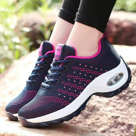 

Jjtiger Flying woven high-soled air cushion women s shoes outdoor