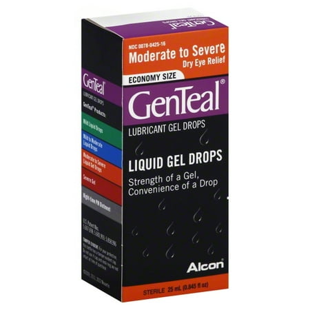 GenTeal Economy Size Liquid Gel Drops Moderate to Severe Dry Eye Relief