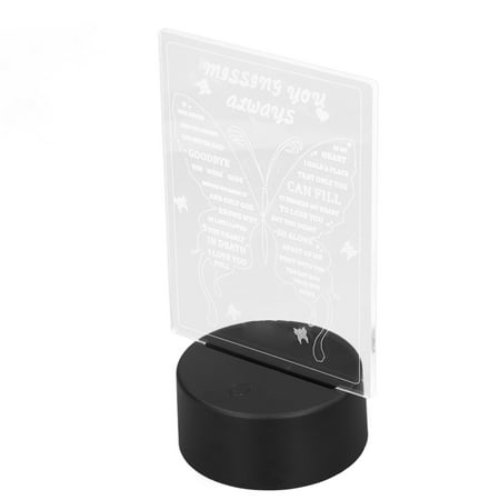 

Night Light Unique Design USB Charging 7 Colors 3D Night Light For Bedroom For Bedside