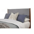 thumbnail image 6 of Alpine Furniture Flynn Mid Century Modern Two Tone Queen Panel Bed, Acorn/Grey, 6 of 7