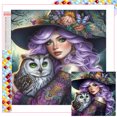 thumbnail image 1 of Kit Con Cuentas Cuadradas 5D DIY Pared para El Arte 45x45cm, 1 of 9