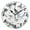 Black, variant on Seagulls Flying Round Wall Clock Battery Operated Silent Non-Ticking Bedroom Office Kitchen Home School Decor 10"(Black)