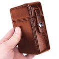 thumbnail image 1 of PU Leather Cigarette Case Anti-Scratch Storage Case Tobacco Pouch Lighter Holder, 1 of 2