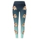 thumbnail image 3 of WILLBEST Leggings de Yoga de Cintura Alta para Mujer, Suaves, Elásticos, con Estampado Navideño, con Bloques de Color, Cómodos para Fitness Y Running 2622 Extra Grande, 3 of 4