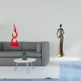 thumbnail image 2 of Escultura abstracta de fuego,Estatua de arte abstracto para decoración del hogar,Escultura de fuego moderna,coleccionable,regalo,Figura de escritorio,Artesanía de escritorio con figuras, 2 of 8