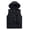 Black, variant on symoid Mens Parkas Vest- Autumn Winter Zipper Fashion Pure Color Risecoat Vest Top hooded Coat Blue M