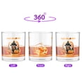 thumbnail image 2 of Happy Halloween British Shorthair Witches Hat Pumpkin Carving 11oz Whiskey Glass Mug Cat Lover Kitten Owner Gifts Whiskey Cocktail Glasses Cup - 02019, 2 of 5