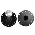 thumbnail image 3 of 45 Degree Fuel Cell Filler Neck Lightweight Steel Mounting Cap 1.5in Inner Diameter 12 Bolt Base, 3 of 7