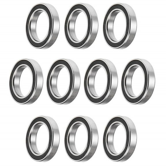 10 pcs 6803-2RS Deep Groove Ball Bearings 17mm x 26mm x 5mm Double Sealed Chrome Steel Bearing Compatible with Traxxas: 5107A…