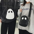 thumbnail image 5 of Halloween Purse Ghost Crossbody Bag for Women Men Novelty Ghost Purse Shoulder Satchel Bag Funny Halloween Accessories, 5 of 6