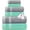 Grey Violet , Aqua Blue, variant on Casa Copenhagen He & She 6 Pieces Towel Set- California Blue + Green, 550 GSM 2 Bath Towel 2 Hand Towel 2 Washcloth, Designed in Denmark Made of Soft Egyptian Cotton for Bathroom, Kitchen & Shower