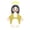 20PC-Yellow, variant on 20 Pcs Little Virgin Mary Figurines Miniature Virgin Mary Doll to Hide and Seek Classic Religious Gifts for Sunday Easter Eggs Stuffers Baptism Gift