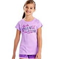 thumbnail image 2 of Hanes Sport Graphic Performance Tee (Little Girls and Big Girls), 2 of 3