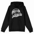 thumbnail image 4 of Polar Express Train Logo Men's Black Sweatshirt-6XLB, 4 of 7