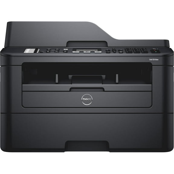 Restored Dell E310DW Wireless Monochrome Laser Printer  Fast 27 PPM, Automatic Duplex, Compact Desktop Printer (Refurbished)