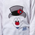thumbnail image 4 of Peanuts Snoopy Girl's Christmas Sweater Sleep Tossed Print Pajama Pants For Kids, 4 of 6