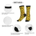 thumbnail image 5 of Unisex Caution Tape Novelty Ankle Socks Colorful ComfortSoft Lightweight Sports Athletic Socks, 5 of 7