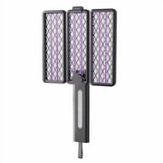مضرب Flowtron Bug Zapper مع ضوء الأشعة فوق البنفسجية، قاتل حشرات محمول قابل لإعادة الشحن، تغطية 2100 قدم مربع