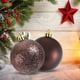 thumbnail image 5 of Decoración del árbol de Navidad Bola de Navidad grande irrompible de 4cm, bola de Navidad brillante para vacaciones, 24 Uds., 5 of 6