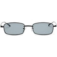 thumbnail image 2 of FEISEDY Vintage Slender Square Sunglasses Retro Small Metal Frame Candy Colors B2295, 2 of 6