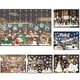 thumbnail image 3 of Farfi Decoración de Navidad Ventana Ventana Vidrio Pegatinas de Navidad Calcomanía Patch Decoración del hogar Farfi 21050553, 3 of 6