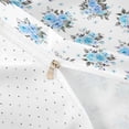 thumbnail image 4 of Erosebridal Blue Flower Twin Bedding for Girls, Spring Garden Floral Duvet Cover Set, Reversible 2 Pieces, 1 Duvet Cover and 1 Pillowcase, No Comforter, 4 of 6