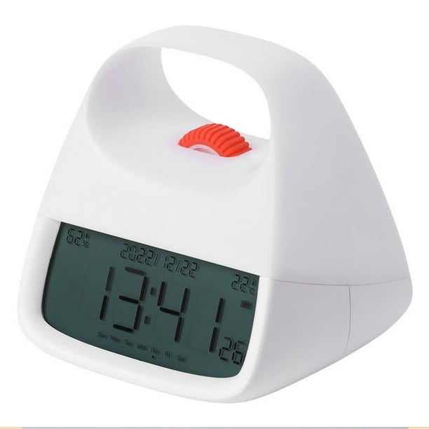 Reloj despertador Btafrte portátil recargable USB multifuncional