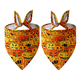 thumbnail image 1 of Pañuelos para perros de Halloween, paquete de 2, bufandas triangulares reversibles para mascotas, tela duradera, ajuste ajustable MFZFUKR CPB-DE-LYY1850-4, 1 of 5