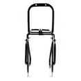 thumbnail image 4 of Soporte delantero de la bicicleta soporte delantero de acero soporte delantero de la bicicleta soporte de equipaje 25x15x15cm soporte negro, 4 of 10