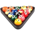 thumbnail image 2 of Solid Wood Pool Ball Rack Billiard Ball Triangle Rack, Pool Table Ball Holder Positioning Rack,2-1/4" Pool Ball Rack, 2 of 6