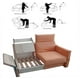 thumbnail image 4 of 2 bisagras ajustables TUNC para muebles con función de reinicio automático ajuste de 90 a 180 grados, 4 of 5