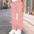 thumbnail image 2 of Gibobby Boys Pants Toddler Kids Little Boys Sweatpants 0-24Months 2T 3T 4T 5T 6T Basic Cozy Active Jogger Pants With Pockets School Pants Toddler Long Pants(7-8 Years,Pink), 2 of 6