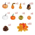 thumbnail image 3 of HOZADOIE Pumpkin Pumpkin Home Decor Simulation Model Shooting Props Maple Leaf Package 92 Pcs, 3 of 9